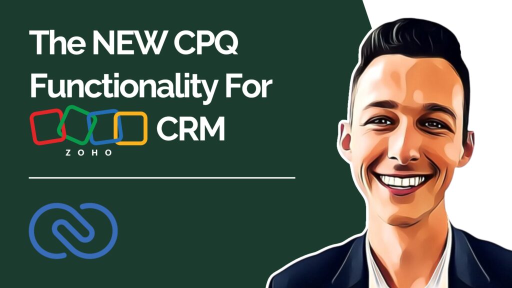 Zoho's NEW CPQ Functionality For CRM youtube video thumbnail